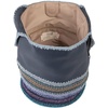 image:imageThe Sak 120 Hobo Bag  Large Womens Purse amp Shoulder Bag  Handbag With Back Zipper Pocket and Magnetic Snap ClosureIndigo Seminyak