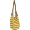 image:imageThe Sak 120 Hobo Bag  Large Womens Purse amp Shoulder Bag  Handbag With Back Zipper Pocket and Magnetic Snap ClosureLemon Drop Stripe