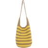 image:imageThe Sak 120 Hobo Bag  Large Womens Purse amp Shoulder Bag  Handbag With Back Zipper Pocket and Magnetic Snap ClosureLemon Drop Stripe