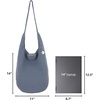image:imageThe Sak 120 Hobo Bag  Large Womens Purse amp Shoulder Bag  Handbag With Back Zipper Pocket and Magnetic Snap ClosureMaritime