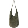 image:imageThe Sak 120 Hobo Bag  Large Womens Purse amp Shoulder Bag  Handbag With Back Zipper Pocket and Magnetic Snap ClosureMoss Suede
