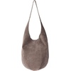 image:imageThe Sak 120 Hobo Bag  Large Womens Purse amp Shoulder Bag  Handbag With Back Zipper Pocket and Magnetic Snap ClosureMushroom Suede