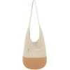 image:imageThe Sak 120 Hobo Bag  Large Womens Purse amp Shoulder Bag  Handbag With Back Zipper Pocket and Magnetic Snap ClosureNaturalBamboo Block