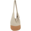 image:imageThe Sak 120 Hobo Bag  Large Womens Purse amp Shoulder Bag  Handbag With Back Zipper Pocket and Magnetic Snap ClosureNaturalBamboo Block