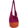 image:imageThe Sak 120 Hobo Bag  Large Womens Purse amp Shoulder Bag  Handbag With Back Zipper Pocket and Magnetic Snap ClosurePinkberryCayenne Block