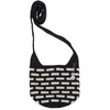 image:imageThe Sak 121 Crossbody Bag in Crochet Single Crossbody StrapBlack Tile