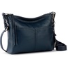 image:imageThe Sak Alameda Leather Crossbody Purse  Leather Womens Handbag for Everyday amp Travel  Cross Body Bag With ZipperIndigo