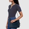 image:imageThe Sak Alameda Leather Crossbody Purse  Leather Womens Handbag for Everyday amp Travel  Cross Body Bag With ZipperIndigo