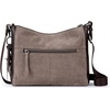 image:imageThe Sak Alameda Leather Crossbody Purse  Leather Womens Handbag for Everyday amp Travel  Cross Body Bag With ZipperMushroom Suede