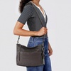 image:imageThe Sak Alameda Leather Crossbody Purse  Leather Womens Handbag for Everyday amp Travel  Cross Body Bag With ZipperSlate