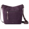 image:imageThe Sak Ashland Crossbody Purse  Womens Leather Handbag For Everyday amp Travel  Cross Body With Adjustable Shoulder StrapAubergine Suede