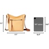 image:imageThe Sak Ashland Crossbody Purse  Womens Leather Handbag For Everyday amp Travel  Cross Body With Adjustable Shoulder StrapButtercup Ii