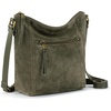 image:imageThe Sak Ashland Crossbody Purse  Womens Leather Handbag For Everyday amp Travel  Cross Body With Adjustable Shoulder StrapMoss Suede