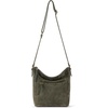 image:imageThe Sak Ashland Crossbody Purse  Womens Leather Handbag For Everyday amp Travel  Cross Body With Adjustable Shoulder StrapMoss Suede