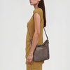 image:imageThe Sak Ashland Crossbody Purse  Womens Leather Handbag For Everyday amp Travel  Cross Body With Adjustable Shoulder StrapMushroom Suede