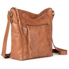 image:imageThe Sak Ashland Crossbody Purse  Womens Leather Handbag For Everyday amp Travel  Cross Body With Adjustable Shoulder StrapTobacco Floral Emboss