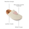 image:imageThe Sak Bolinas Clog Shoe  Womens Slip On Sandal for Indoor amp Outdoor Use  Classic Comfortable Mule Shoes for EverydayEcru Rosewood Heart