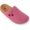 image:imageThe Sak Bolinas Clog Shoe  Womens Slip On Sandal for Indoor amp Outdoor Use  Classic Comfortable Mule Shoes for EverydayHand Crochet  Pink Cherries