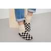 image:imageThe Sak Bolinas Clog for Kids in Crochet and Leather Slip On EntryBlack Check