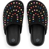 image:imageThe Sak Bolinas Clog for Kids in Crochet and Leather Slip On EntryBlack Multi Beads