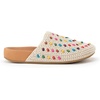 image:imageThe Sak Bolinas Clog for Kids in Crochet and Leather Slip On EntryEcru Multi Beads