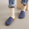 image:imageThe Sak Bolinas Clog for Kids in Crochet and Leather Slip On EntryMaritime