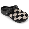 image:imageThe Sak Bolo Clog Shoe  Womens Slip On Crochet Sandal for Indoor amp Outdoor Use Lightweight Comfortable Mule ShoesBlack Check
