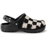 image:imageThe Sak Bolo Clog Shoe  Womens Slip On Crochet Sandal for Indoor amp Outdoor Use Lightweight Comfortable Mule ShoesBlack Check