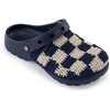 image:imageThe Sak Bolo Clog Shoe  Womens Slip On Crochet Sandal for Indoor amp Outdoor Use Lightweight Comfortable Mule ShoesDenim Check