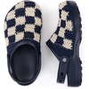 image:imageThe Sak Bolo Clog Shoe  Womens Slip On Crochet Sandal for Indoor amp Outdoor Use Lightweight Comfortable Mule ShoesDenim Check