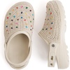 image:imageThe Sak Bolo Clog Shoe  Womens Slip On Crochet Sandal for Indoor amp Outdoor Use Lightweight Comfortable Mule ShoesEcru Multi Beads