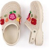 image:imageThe Sak Bolo Clog Shoe  Womens Slip On Crochet Sandal for Indoor amp Outdoor Use Lightweight Comfortable Mule ShoesFlower Ecru