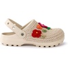 image:imageThe Sak Bolo Clog Shoe  Womens Slip On Crochet Sandal for Indoor amp Outdoor Use Lightweight Comfortable Mule ShoesFlower Ecru