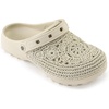 image:imageThe Sak Bolo Clog Shoe  Womens Slip On Crochet Sandal for Indoor amp Outdoor Use Lightweight Comfortable Mule ShoesNatural Medallion