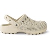 image:imageThe Sak Bolo Clog Shoe  Womens Slip On Crochet Sandal for Indoor amp Outdoor Use Lightweight Comfortable Mule ShoesNatural Medallion