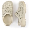 image:imageThe Sak Bolo Clog Shoe  Womens Slip On Crochet Sandal for Indoor amp Outdoor Use Lightweight Comfortable Mule ShoesNatural Medallion