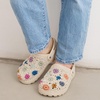 image:imageThe Sak Bolo Clog Shoe  Womens Slip On Crochet Sandal for Indoor amp Outdoor Use Lightweight Comfortable Mule ShoesNatural Multi Flower