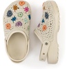 image:imageThe Sak Bolo Clog Shoe  Womens Slip On Crochet Sandal for Indoor amp Outdoor Use Lightweight Comfortable Mule ShoesNatural Multi Flower