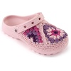 image:imageThe Sak Bolo Clog Shoe  Womens Slip On Crochet Sandal for Indoor amp Outdoor Use Lightweight Comfortable Mule ShoesOrchid Patch