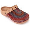 image:imageThe Sak Bolo Clog Shoe  Womens Slip On Crochet Sandal for Indoor amp Outdoor Use Lightweight Comfortable Mule ShoesSunset Stripe