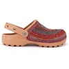 image:imageThe Sak Bolo Clog Shoe  Womens Slip On Crochet Sandal for Indoor amp Outdoor Use Lightweight Comfortable Mule ShoesSunset Stripe