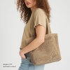 image:imageThe Sak Casual Classics Tote Bag  Hand Crochet Womans Purse For Everyday Travel Beach Bag  Handbag With Shoulder StrapsBamboo WGold