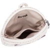image:imageThe Sak Circle Coin Pouch in Crochet Change Purse with Zipper Closure EcruRosewood