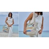 image:imageThe Sak Crafted Classics Tote Bag  Hand Crochet Womens Purse For Everyday Travel Beach Bag  Carryall Shoulder Bag StrapsSardines