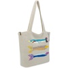 image:imageThe Sak Crafted Classics Tote Bag  Hand Crochet Womens Purse For Everyday Travel Beach Bag  Carryall Shoulder Bag StrapsSardines