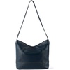 image:imageThe Sak De Young Hobo Bag  Premium Leather Womens Handbag for Everyday amp Travel  Durable Large Purse With Zipper PocketIndigo