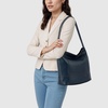 image:imageThe Sak De Young Hobo Bag  Premium Leather Womens Handbag for Everyday amp Travel  Durable Large Purse With Zipper PocketIndigo
