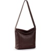 image:imageThe Sak De Young Hobo Bag  Premium Leather Womens Handbag for Everyday amp Travel  Durable Large Purse With Zipper PocketMahogany
