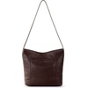 image:imageThe Sak De Young Hobo Bag  Premium Leather Womens Handbag for Everyday amp Travel  Durable Large Purse With Zipper PocketMahogany