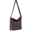 image:imageThe Sak De Young Hobo Bag  Premium Leather Womens Handbag for Everyday amp Travel  Durable Large Purse With Zipper PocketSlate